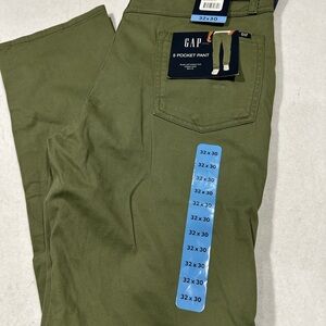 GAP Green Chinos for Casual Comfort